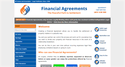 Desktop Screenshot of financialagreements.com.au